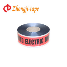 Hot sales red aluminium foil detectable underground tape